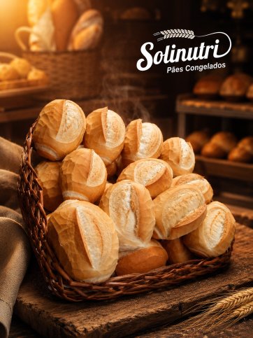 Pães franceses Solinutri